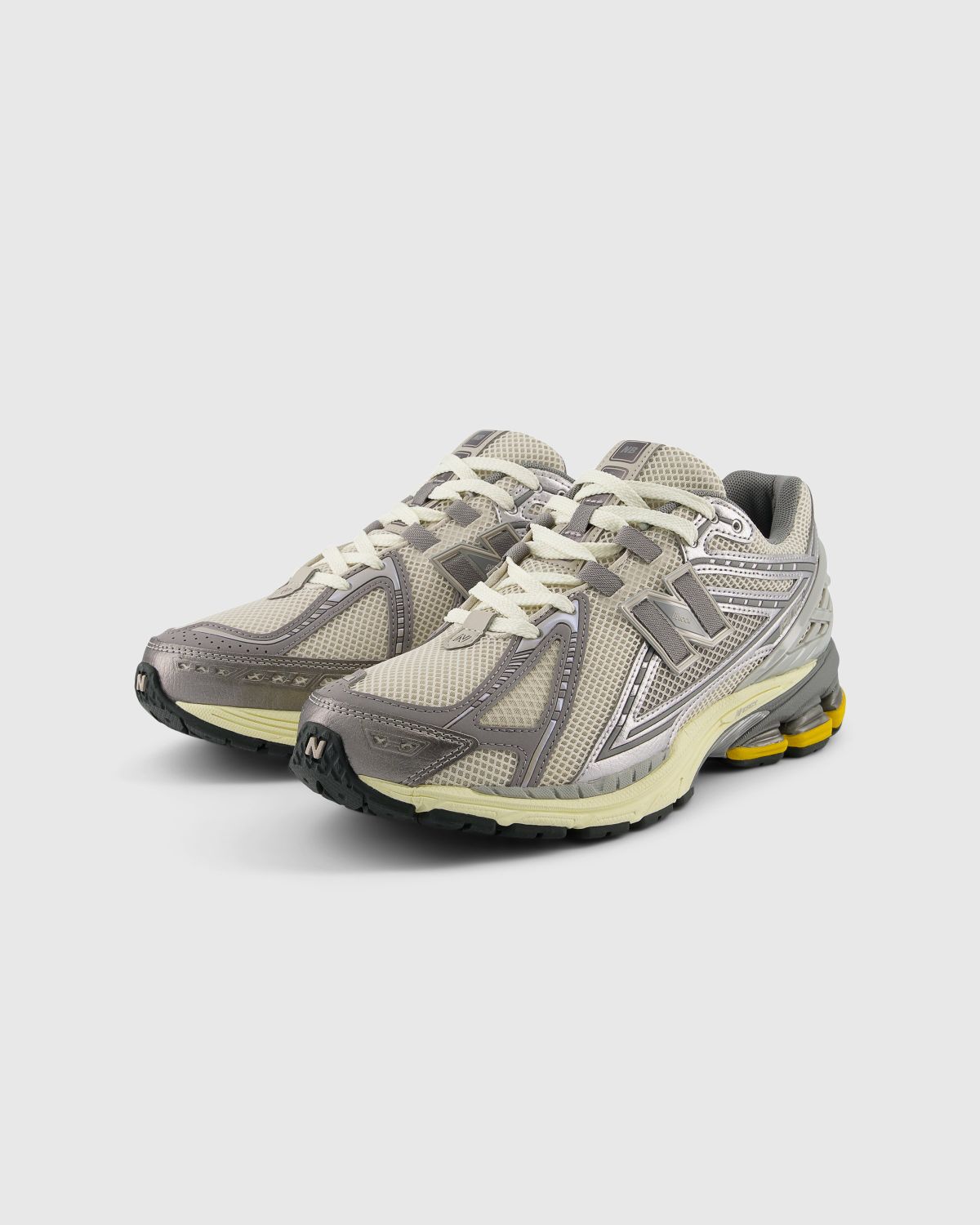 New balance grey on sale yellow